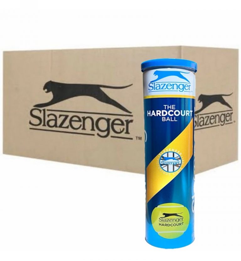 Slazenger Hardcourt 4 Ball Case 18 X 4 Cans TennisVend